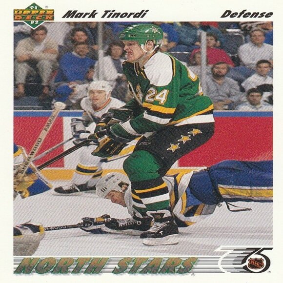 Mark Tinordi Minnesota North Stars Hockey Card Collection - 7 Card Set - Picture 3 of 8